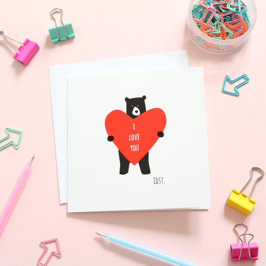 IDST - Bear Day Card