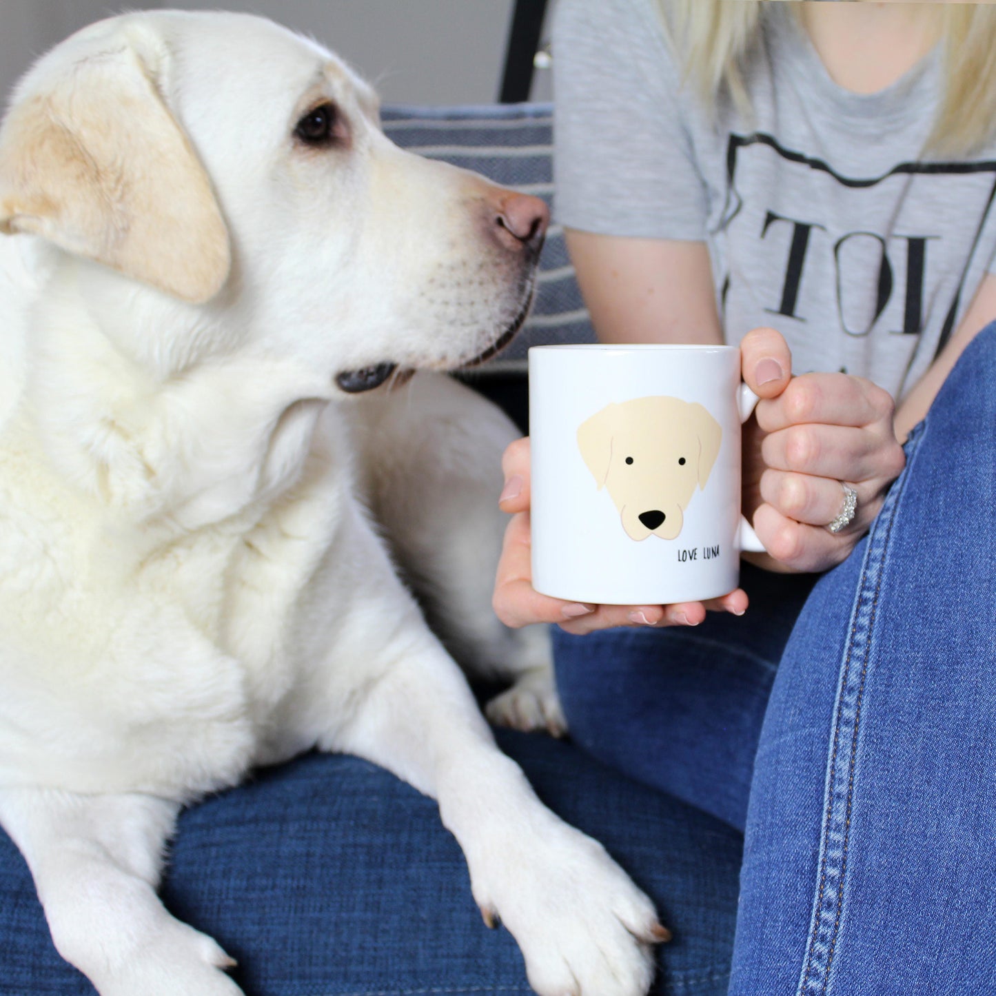 Favourite Human Personalised Dog Mug