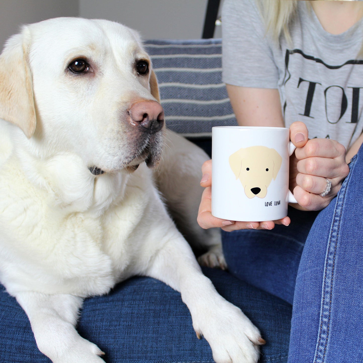 Favourite Human Personalised Dog Mug