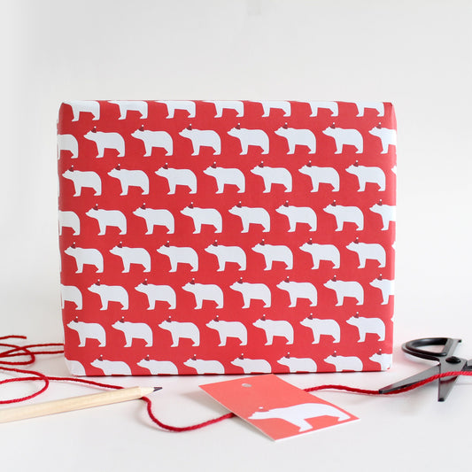 Personalised North Pole Delivery 2023, Christmas Wrapping Paper 