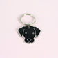Metal Dog Key Rings