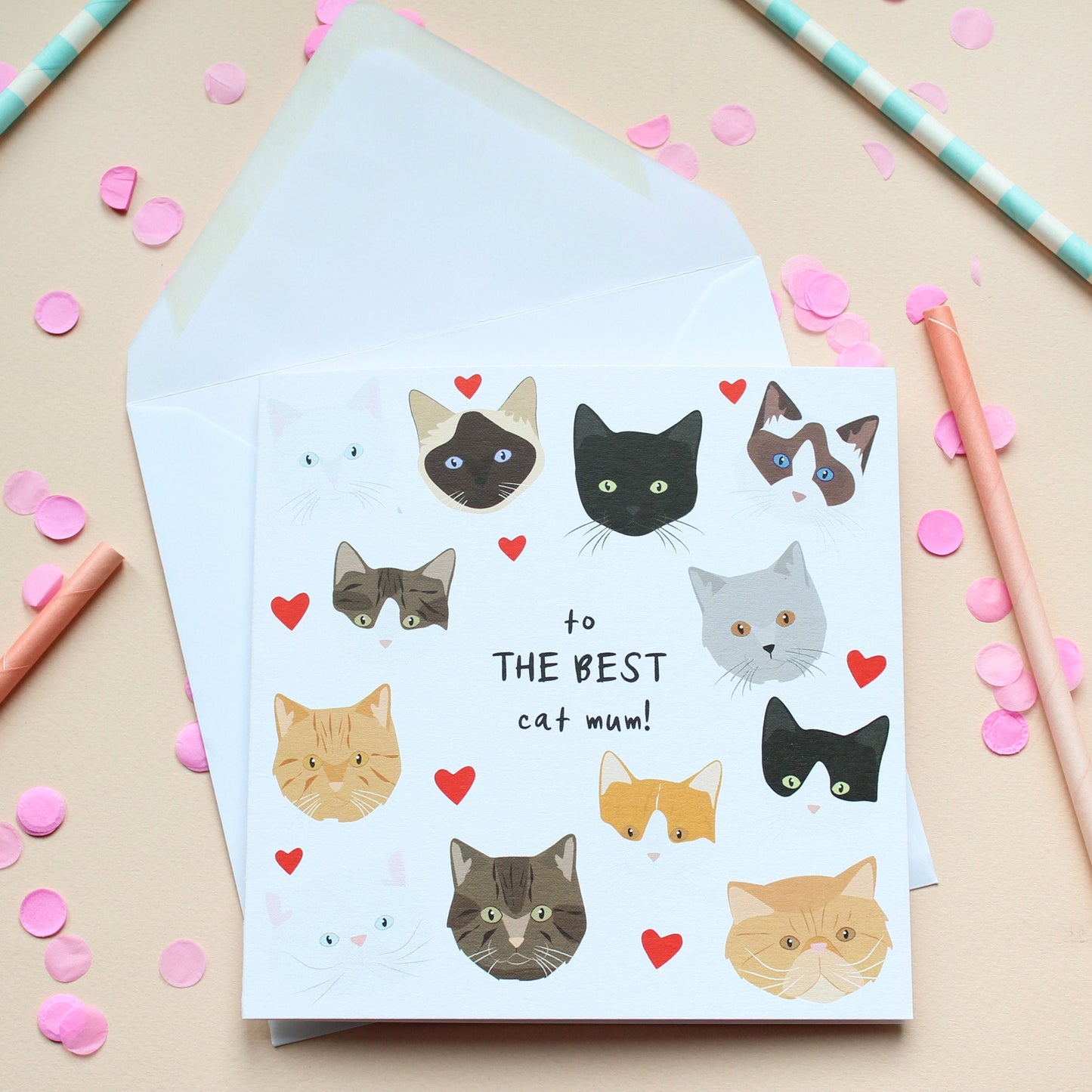 Cat Mum or Dad Card