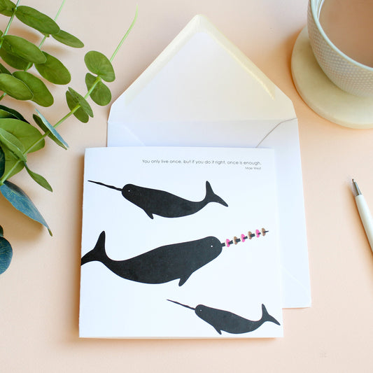 You Only Live Once, Whale Card