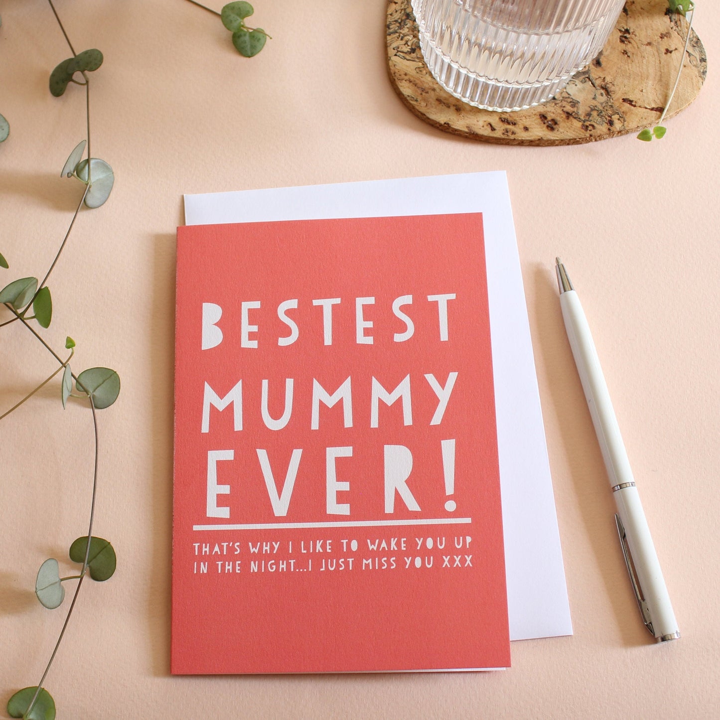 Bestest Mummy - Wordy Card