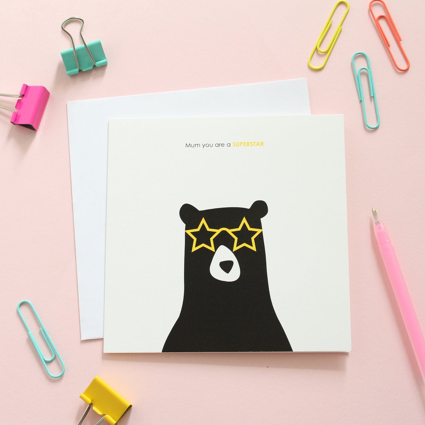 Superstar Mum, Bear Card