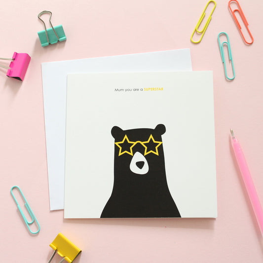 Superstar Mum, Bear Card