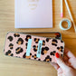 Personalised leopard print, Tinned Pencil Case
