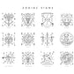 Personalised Zodiac Sign or Zodiac Constellation  Wrapping Paper