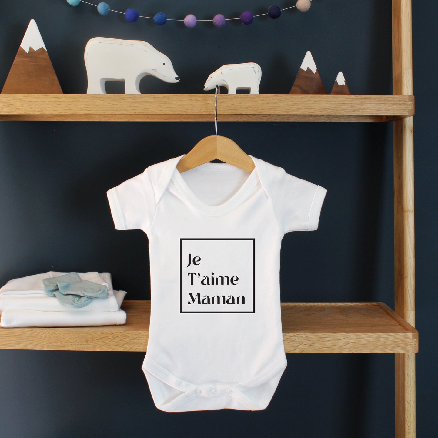 Je T'aime Personalised Baby grow