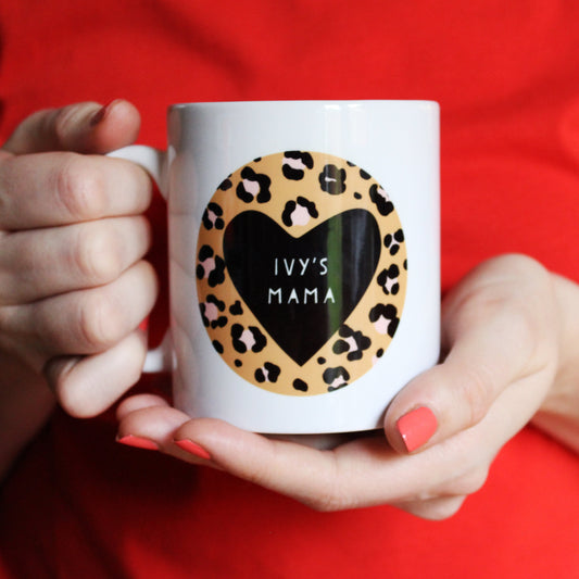 Personalised Heart Mother's Day Mug