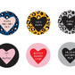 Personalised Leopard / Colour Pop  Print Key rings
