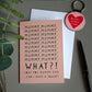 Funny Mummy Snack - Wordy Card
