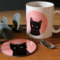 Personalised Colour Pop Cat Coaster