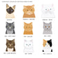 Personalised Cat Socks