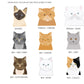 Personalised Cat Christmas Wrapping Paper